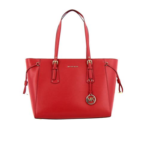 Michael Kors red handbags outlet